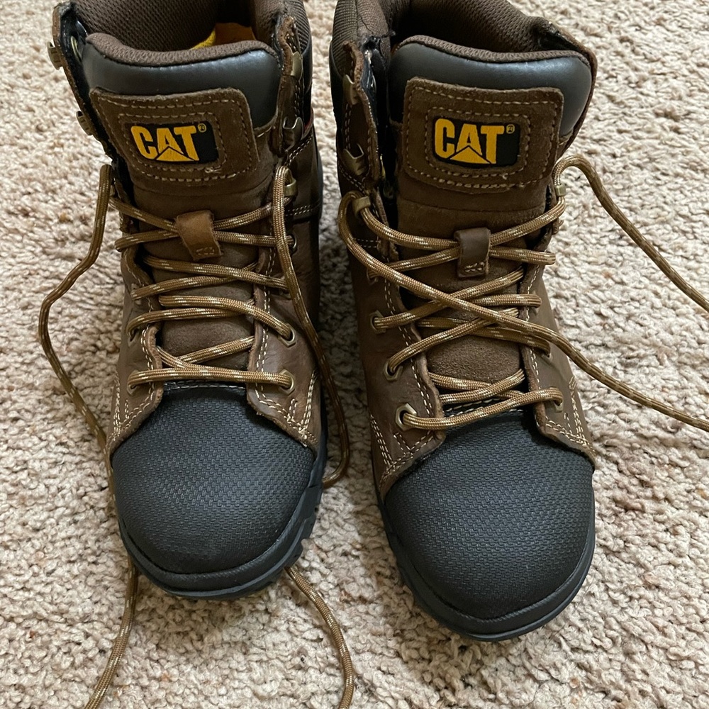 CAT steel toe boot (womens)